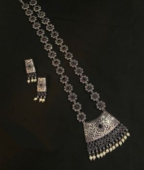 Black German Silver Oxidised Jewellery