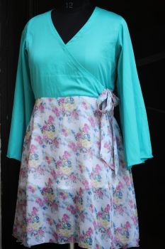 Floral Wrap Dress