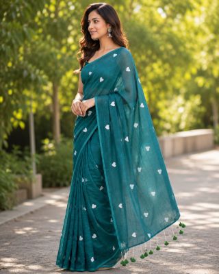 Pure Handloom Cotton Saree From Bengal