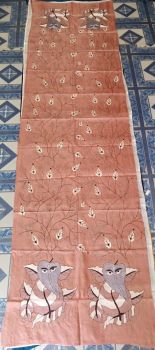 Grey Colour pure handloom Stole from Bengal