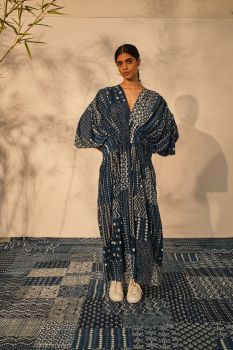 Eve Kaftan V-Neck Gown