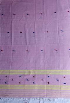 Pink cotton stole