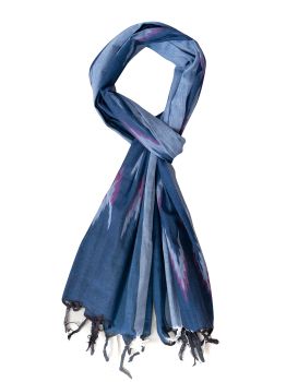 GMH Cotton Ikkat Duppata Soft Comfotable Stole, Scarf, Shawl, Wraps for Women