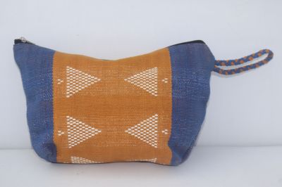 Mustard Bag Women Pure Handloom Gurjari Print