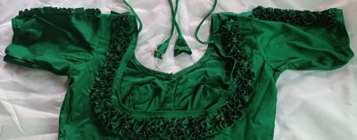 Green Pure Cotton Blouse