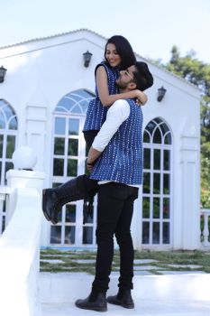 Navy Blue Pure Hand Block Printed Cotton Jacket Couple Set
