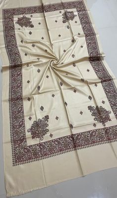 Kashmiri Pure Handloom Woolen Shawl From Bengal