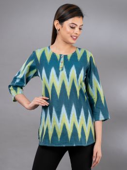 GMH Ikkat Cotton Women's Tunic