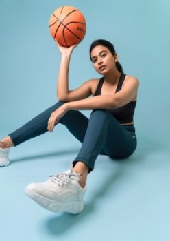 Navy Blue Sports Leggings