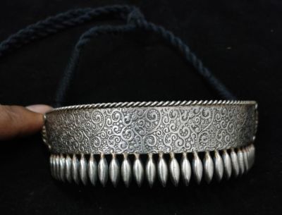 Silver Antique Necklace Handcrafted