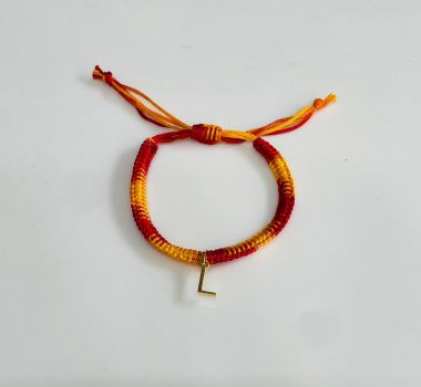 TJH "L" Initial Rakhi