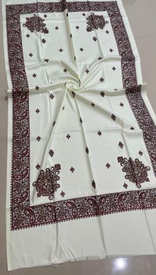 Kashmiri Pure Handloom Woolen Shawl From Bengal