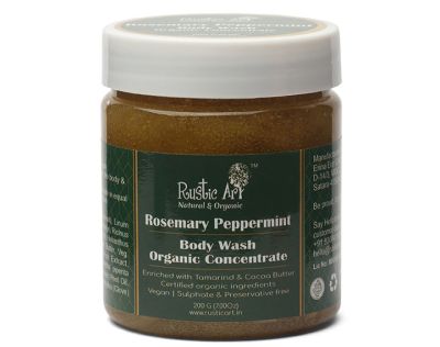 Rustic Art Rosemary Peppermint Body Wash Concentrate