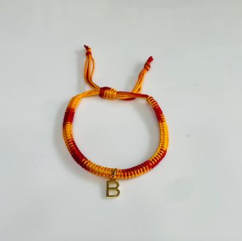 TJH "B" Initials Rakhi