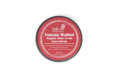 Rustic Art Tomato Walnut Body Scrub Concentrate (100g)