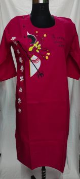 Merron Pure Handloom Cotton Kurti From Bengal