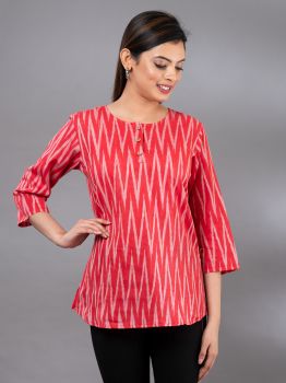 GMH Ikkat Cotton Women's Tunic