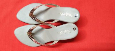 Grey Heels Sandal