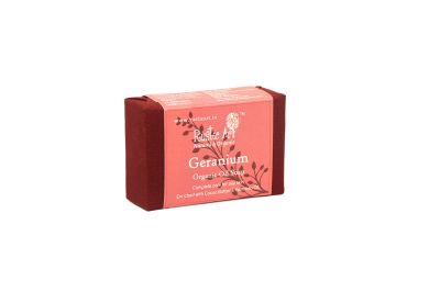 Rustic Art Geranium Soap
