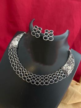 Black German Silver Oxidised Jewellery