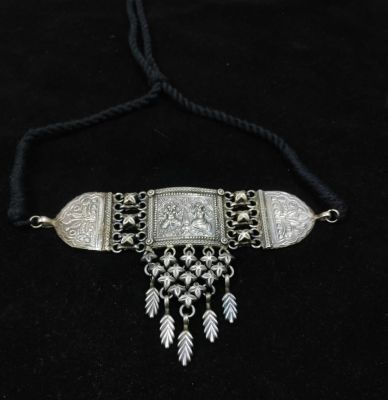 Silver Antique Necklace Handcrafted