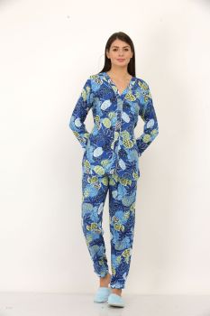 Quirky Pineapple Hoax Collar Shirt Set