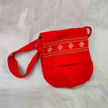 Red Sling bag Handmade Products