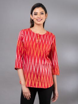 GMH Ikkat Cotton Women's Tunic