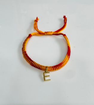 TJH "E" Initials Rakhi