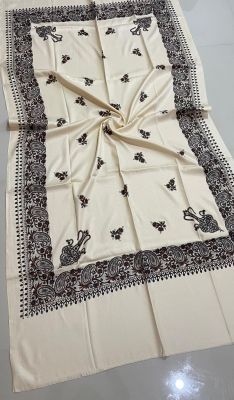 Kashmiri Pure Handloom Woolen Shawl From Bengal