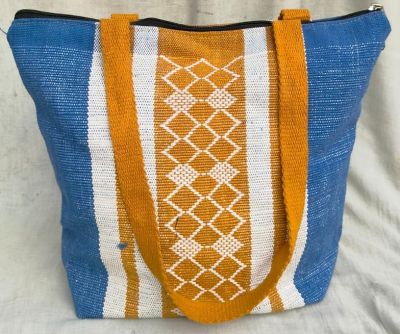 Multi Colour Pure Handloom Money pass bag