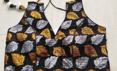 Black Pure Cotton Blouse