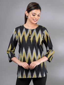 GMH Ikkat Cotton Women's Tunic