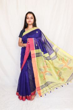 Tree jamdani saree