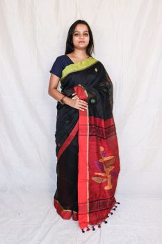 Tree jamdani saree