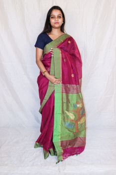 Tree jamdani saree
