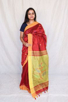 Tree jamdani saree