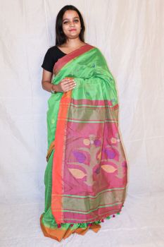 Tree jamdani saree