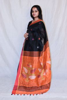 Tree jamdani saree