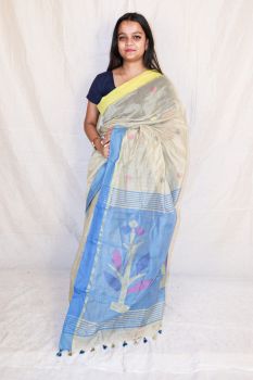 Tree jamdani saree