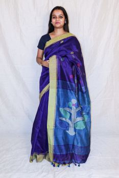 Tree jamdani saree