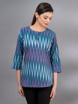 GMH Ikkat Cotton Women's Tunic