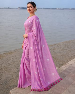 Pure Handloom Cotton Saree From Bengal