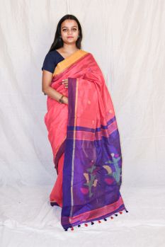 Tree jamdani saree
