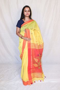 Tree jamdani saree