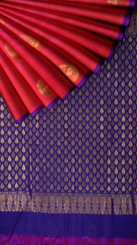 A Kanchipuram Silk Saree