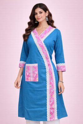 Beautiful Women’s Cotton Hand from Bengal with Unique Artisan Designs and Soft Texture Kurti