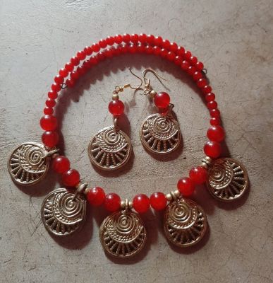 Red Beads Necklace