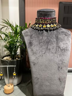 Afghani Choker With Earing