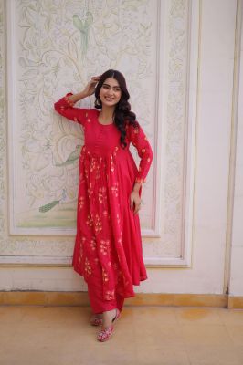 Beautiful Mal Chanderi With Embroidered Work